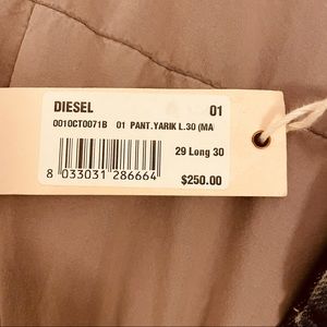 Yarik vintage diesel mens jeans brand new never worn.